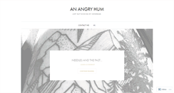 Desktop Screenshot of anangryhum.com