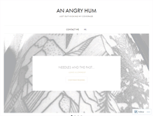 Tablet Screenshot of anangryhum.com